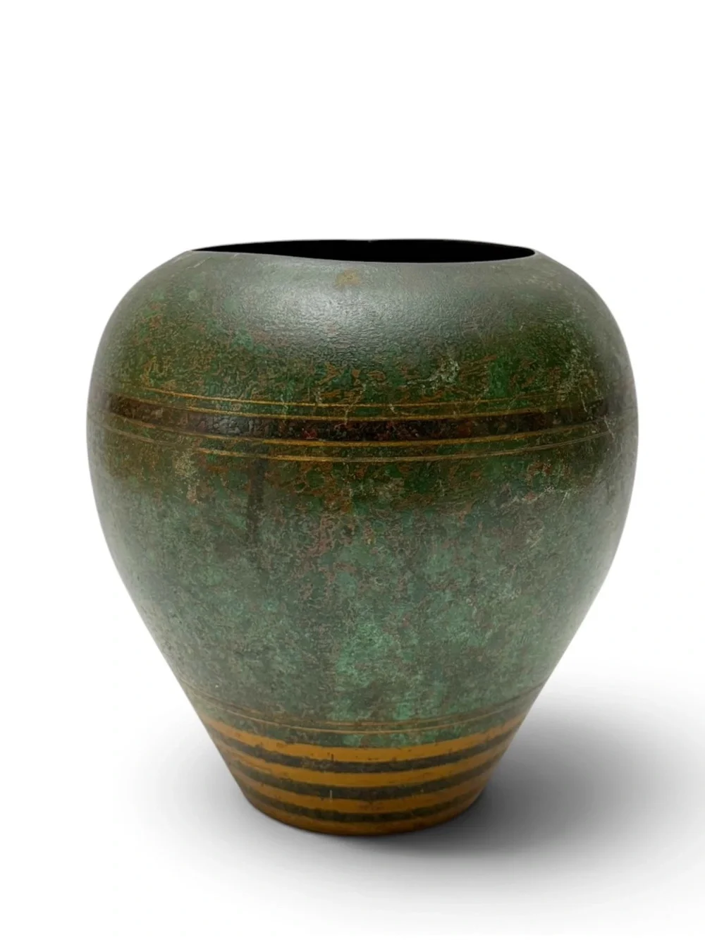 Vintage Carl Sorensen Signed Art Deco Bronze Vase - Picture 1 of 14